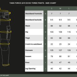 Pantalon tactique Echo Three - noir