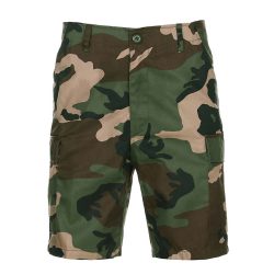 Short BDU Militaire - camouflage-woodland