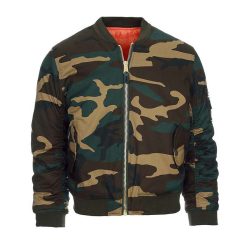 Blouson Bombers MA1 Woodland enfant