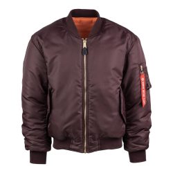 Blouson Bombers Aviateur MA1 - marron