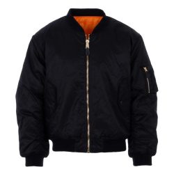 Blouson Bombers Aviateur MA1 - noir