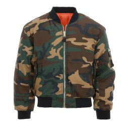 Blouson Bombers Aviateur MA1 Camouflage