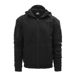 Sweat à capuche tactique avec zip