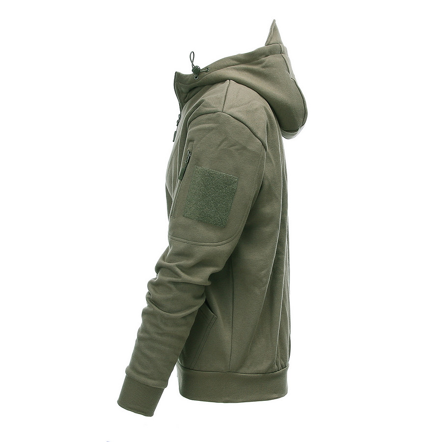 Sweat à capuche tactique avec zip – Image 7