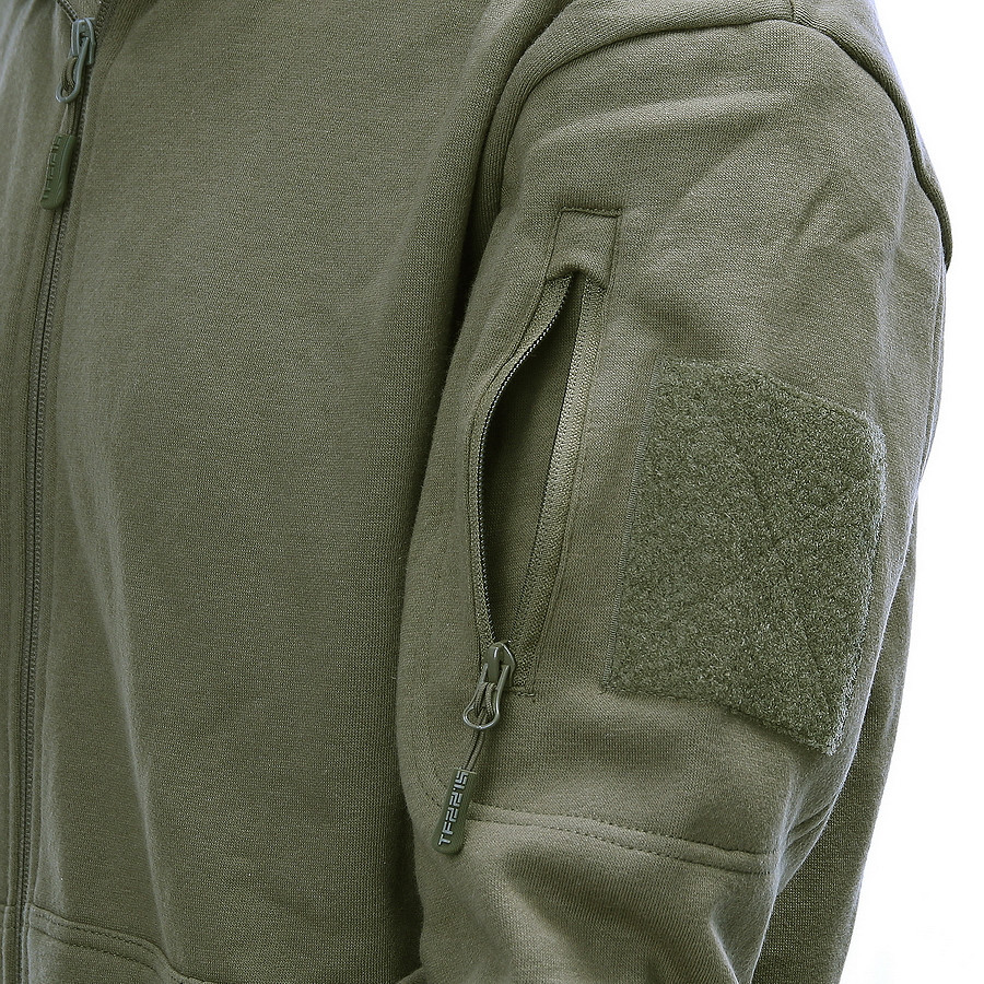 Sweat à capuche tactique avec zip – Image 9