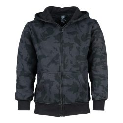 Sweat à capuche enfant - camouflage-night