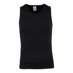 Débardeur 100% coton uni ou camouflage - noir