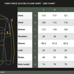 Chemise multipoches Delta One