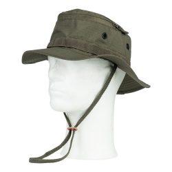 Chapeau de brousse avec moustiquaire - kaki