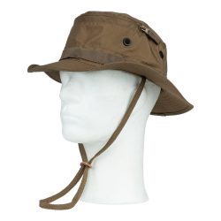Chapeau de brousse avec moustiquaire - coyote