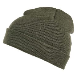 Bonnet acrylique fin - kaki