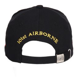 Casquette Baseball 101st Airborne - noir