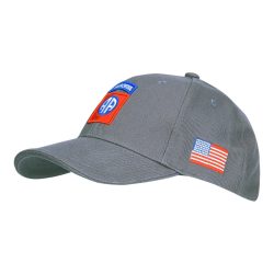 Casquette Baseball 82nd Airborne - gris
