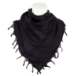 Keffieh foulard Palestinien - noir