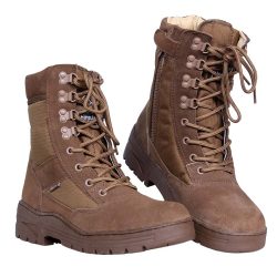 Chaussures intervention sniper zippées hautes - coyote