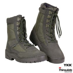 Chaussures intervention sniper zippées hautes
