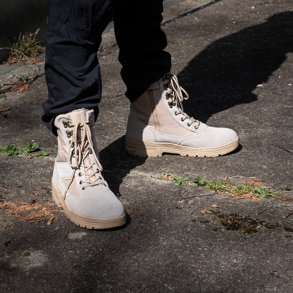 Chaussures intervention sniper zippées hautes – Image 17