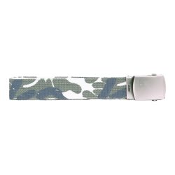 Ceinture toile 30mm avec boucle chromée - camouflage-urban