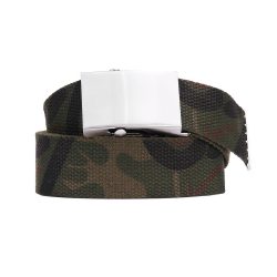 Ceinture toile 40mm avec boucle chromée