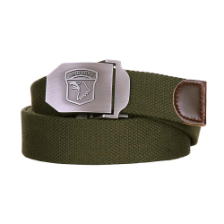 Ceinture toile 35mm Airborne - kaki