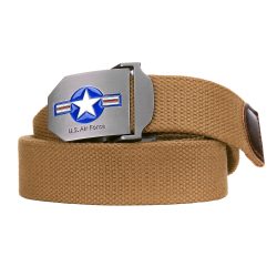 Ceinture toile 35mm US Air Force WWII - coyote