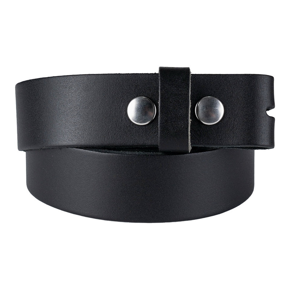 Ceinture cuir 40mm sans boucle