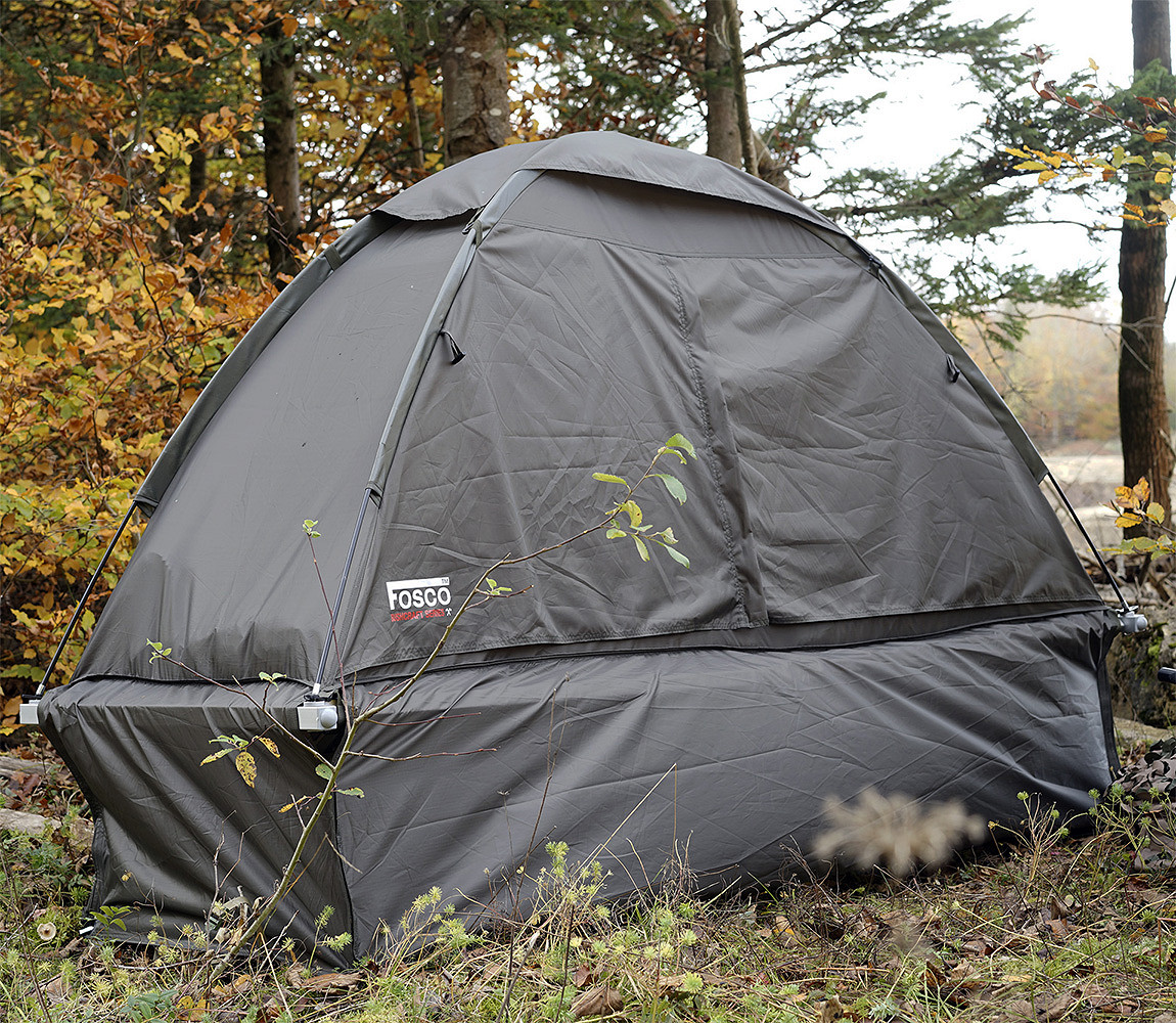 Tente monodôme pour lit de camp
