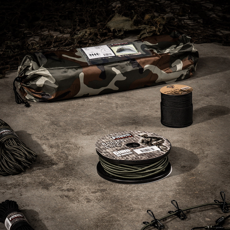 Tente 4 places monodôme camouflage Woodland – Image 2