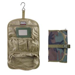 Trousse de toilette de camping pliable