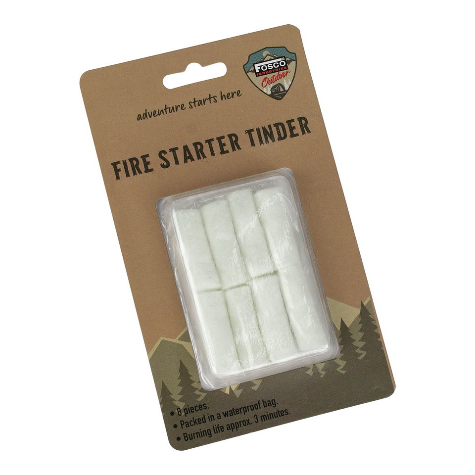 Allume feu Amadou - pack de 8