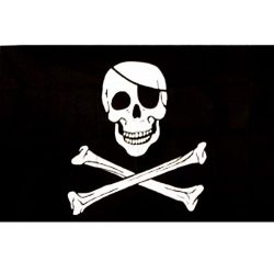 Drapeau Pirate 1m x 1m50