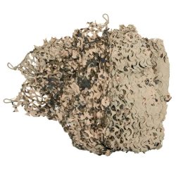 Filet feuillage camouflage avec cordage 6m x 1,8m