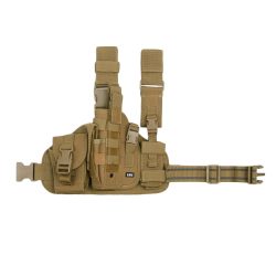 Holster molle de cuisse pour gaucher - sable