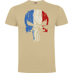 Tee shirt Punisher - beige