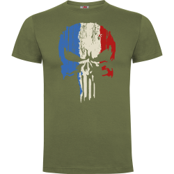 Tee shirt Punisher - kaki
