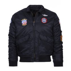 Blouson aviation CWU enfant - noir
