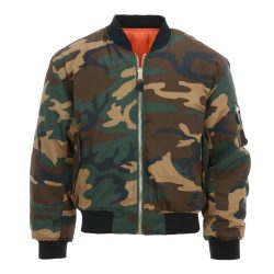 Blouson Bombers Aviateur MA1 Camouflage