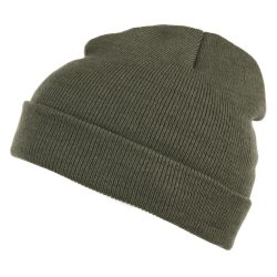 Bonnet acrylique fin - kaki