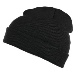 Bonnet acrylique fin - noir