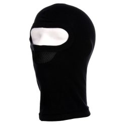 Cagoule 1 trou avec masque - noir