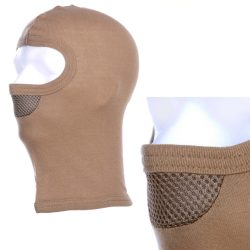 Cagoule 1 trou avec masque - sable