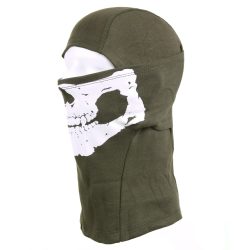 Cagoule 1 trou squelette - kaki