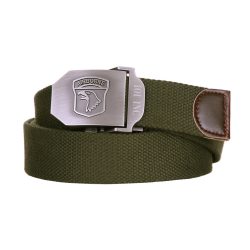 Ceinture toile 35mm Airborne - kaki
