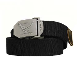 Ceinture toile 35mm US Air Force - noir