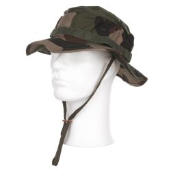 Chapeau de brousse avec moustiquaire - camouflage-francais