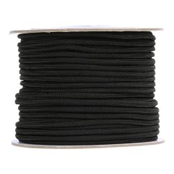Rouleau de corde 3mm de 60m - noir