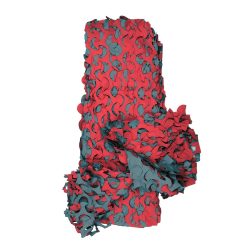 Filet de camouflage 3m x 2.40m - camouflage-red-hot
