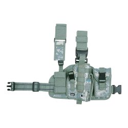Holster molle cuisse pour droitier - camouflage-acu