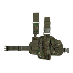 Holster molle cuisse pour droitier - camouflage-digital