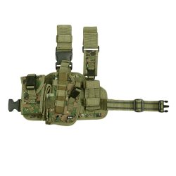 Holster molle de cuisse pour gaucher - camouflage-digital